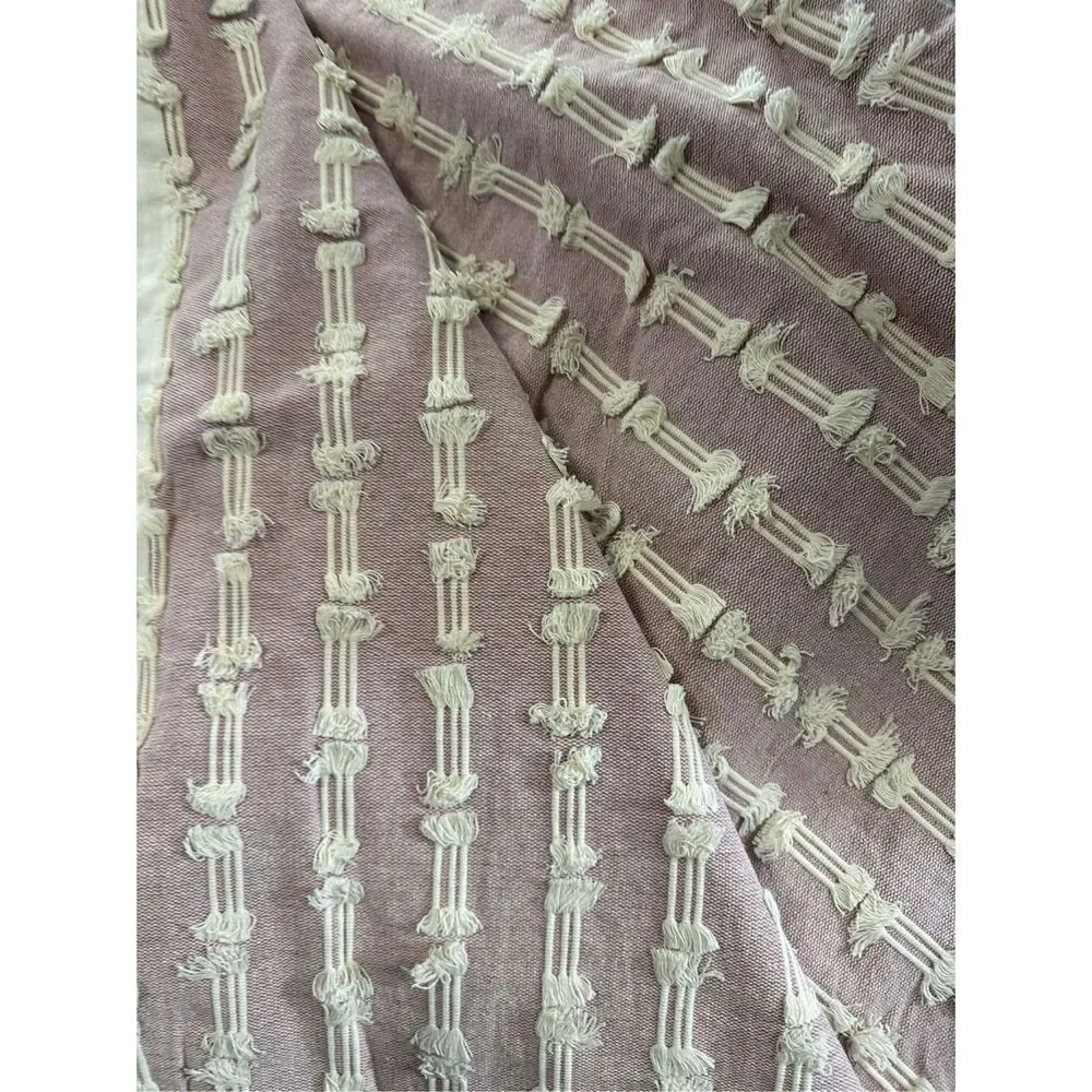 New Anthropologie Textured Mareika Duvet Cover size King